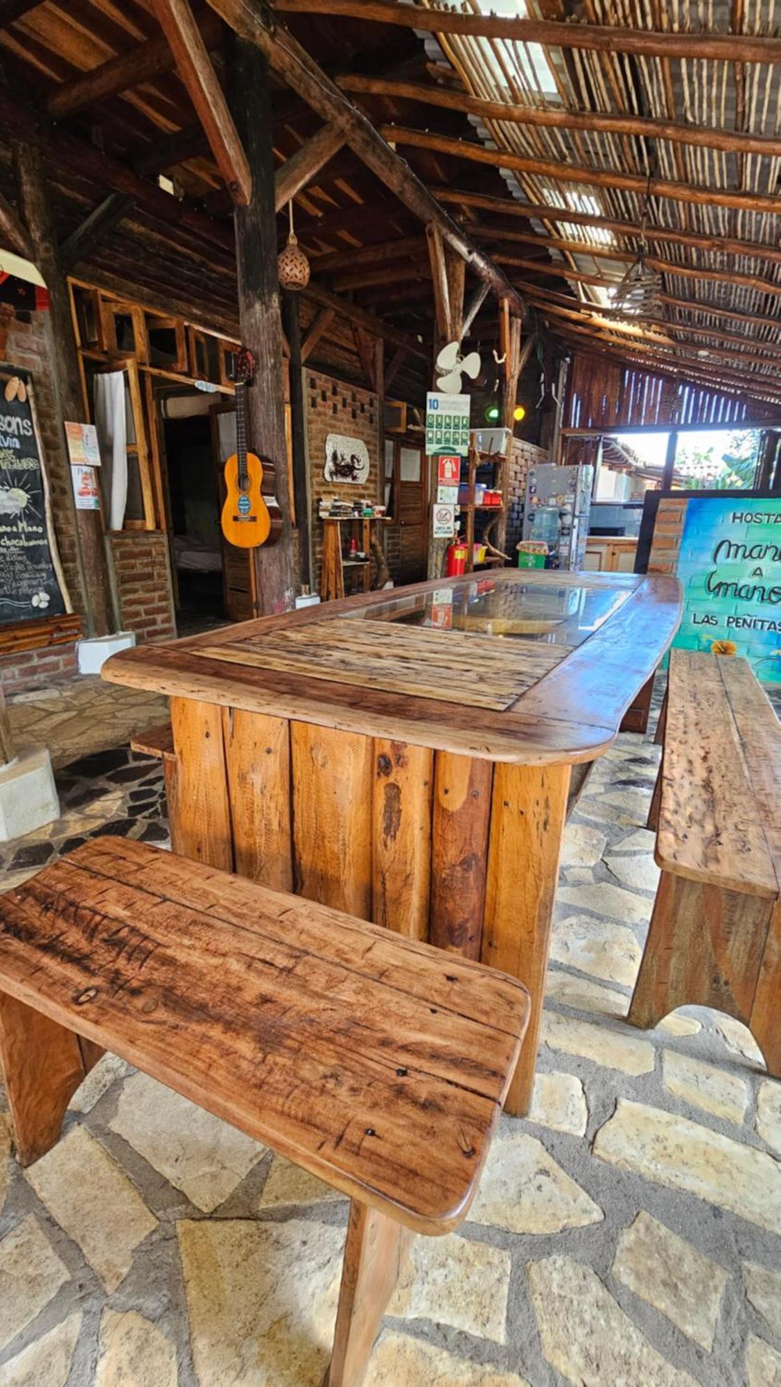Mano A Mano Eco Hostal Las Peñitas Buitenkant foto